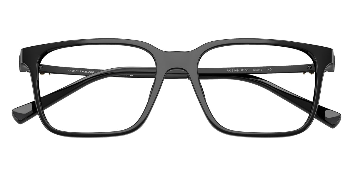 ARMANI EXCHANGE AX3149U 8158 54 - Shiny Black #id:ax3149u8158_s:100120