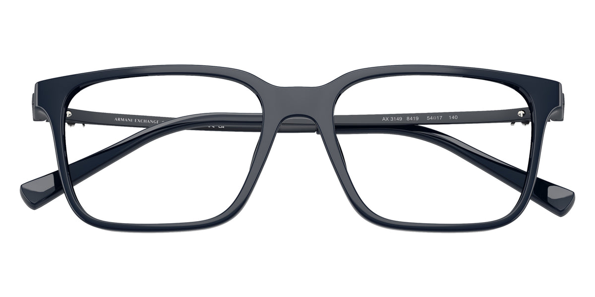 ARMANI EXCHANGE AX3149U 8419 54 - Shiny Blue #id:ax3149u8419_s:102120