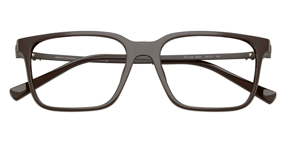 ARMANI EXCHANGE AX3149U 8422 54 - Shiny Brown #id:ax3149u8422_s:106120