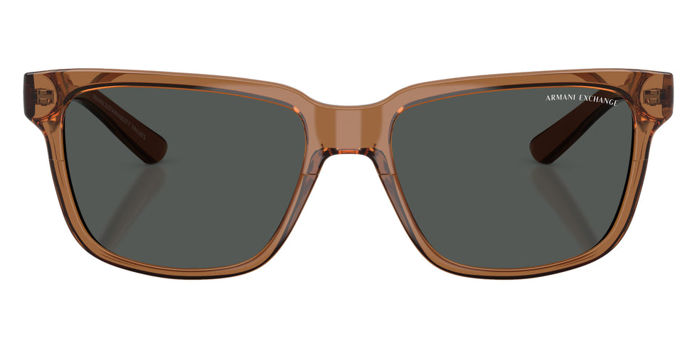 ARMANI EXCHANGE AX4026S 835887 56 - Shiny Transparent Brown #id:ax4026s835887_s:100120