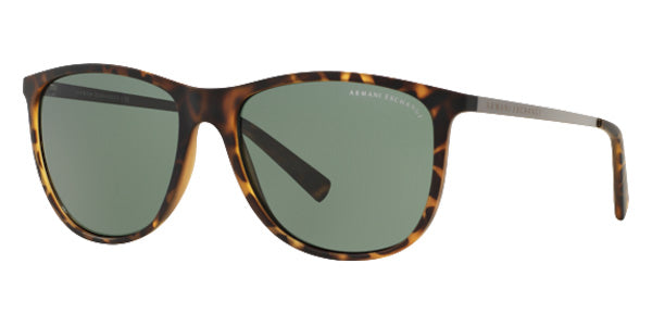 ARMANI EXCHANGE AX4047SF 802971 57 - Matte Havana / Green #id:ax4047sf802971_s:100100