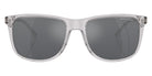ARMANI EXCHANGE AX4070S 82396G 57 - Shiny Gray / Mirrored Black #id:ax4070s82396g_s:100100
