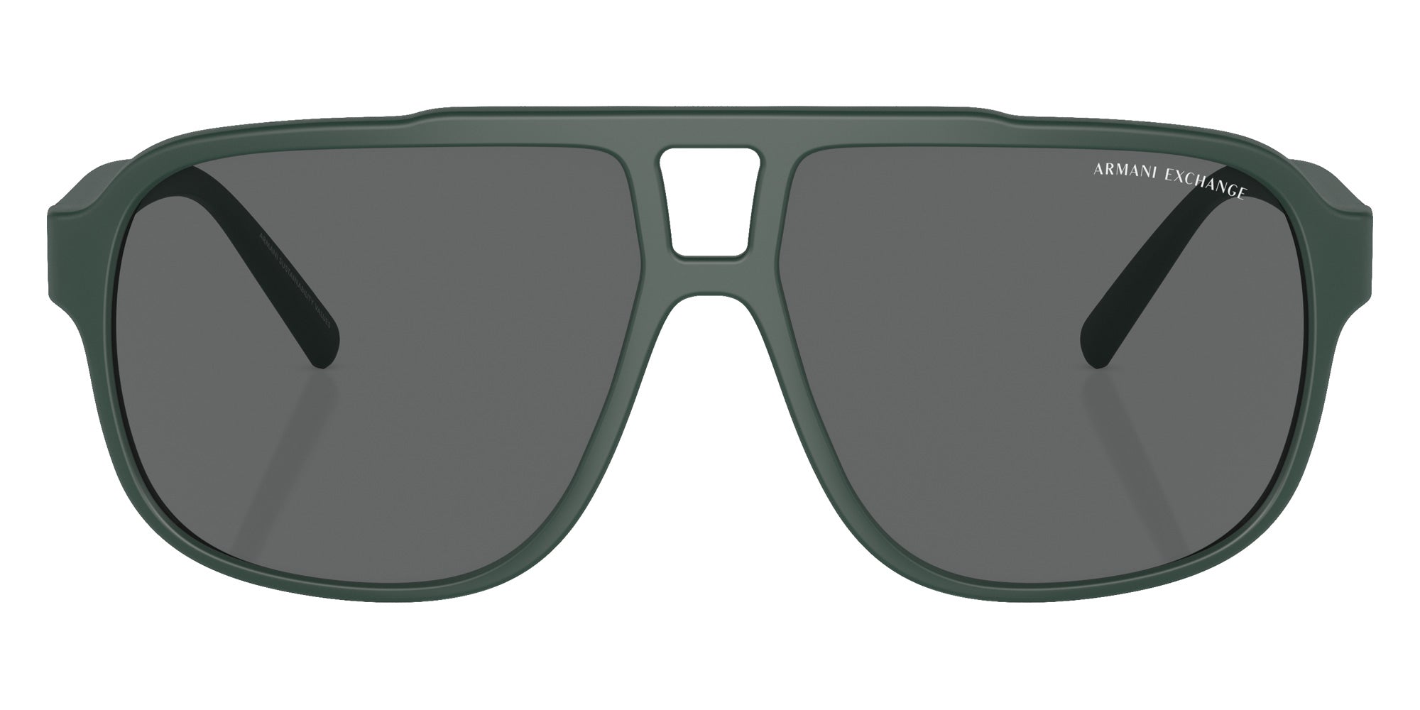 ARMANI EXCHANGE AX4104S 831087 61 - Matte Green / Smoke #id:ax4104s831087_s:102100