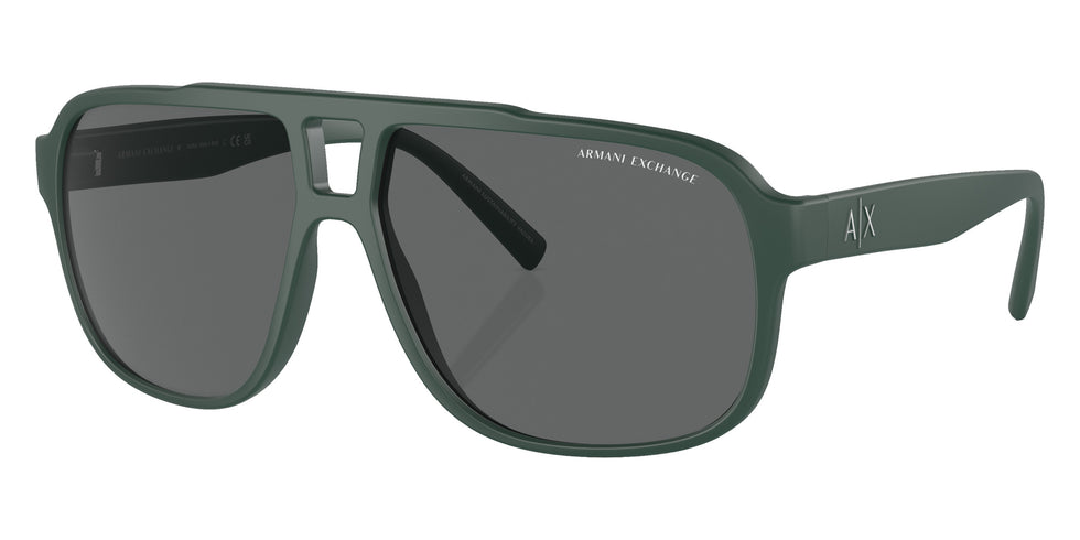 ARMANI EXCHANGE AX4104S 831087 61 - Matte Green / Smoke #id:ax4104s831087_s:102105