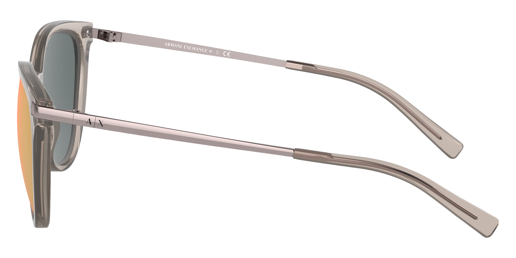 ARMANI EXCHANGE AX4107S 82404Z 55 - Tundra / Gray Mirrored Rose Gold #id:ax4107s82404z_s:100110