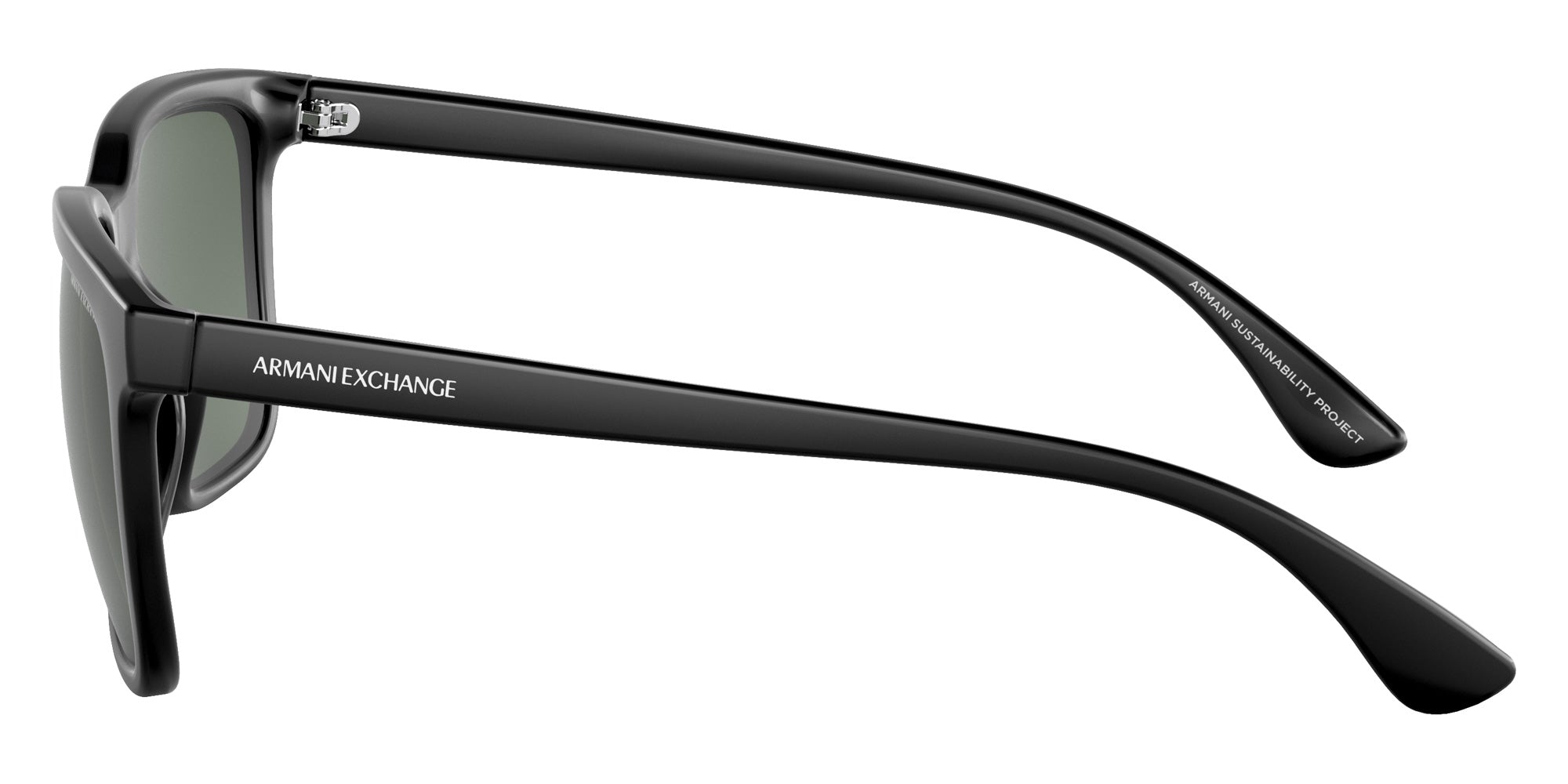 ARMANI EXCHANGE AX4112SU 807871 55 - Matte Black / Dark Green #id:ax4112su807871_s:100110