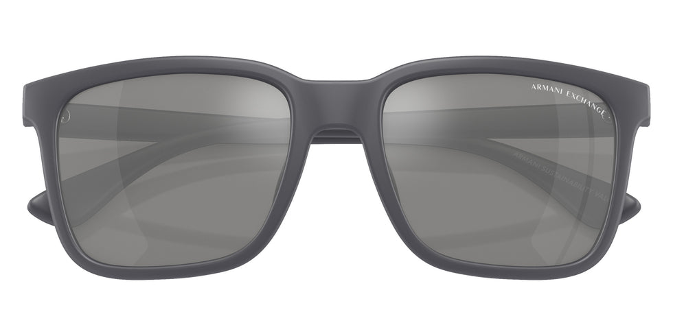 ARMANI EXCHANGE AX4112SU 8294Z3 55 - Matte Gray / Gray Mirrored Silver Polarized #id:ax4112su8294z3_s:102120