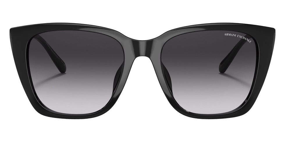 ARMANI EXCHANGE AX4116SU 81588G 53 - Shiny Black / Gradient Gray #id:ax4116su81588g_s:100100