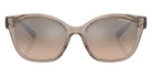ARMANI EXCHANGE AX4127S 82408Z 54 - Brown / Brown Mirrored Silver Gradient #id:ax4127s82408z_s:100100