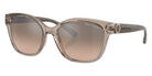 ARMANI EXCHANGE AX4127S 82408Z 54 - Brown / Brown Mirrored Silver Gradient #id:ax4127s82408z_s:100105