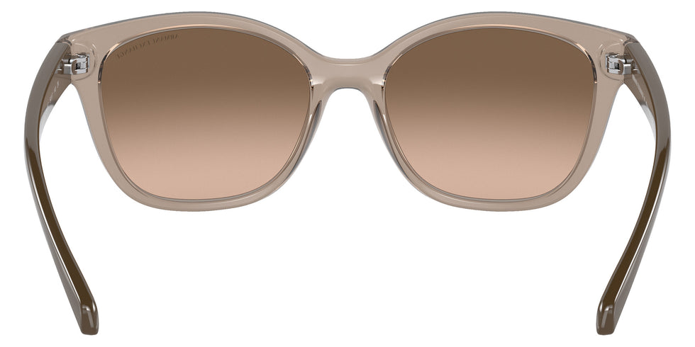 ARMANI EXCHANGE AX4127S 82408Z 54 - Brown / Brown Mirrored Silver Gradient #id:ax4127s82408z_s:100115