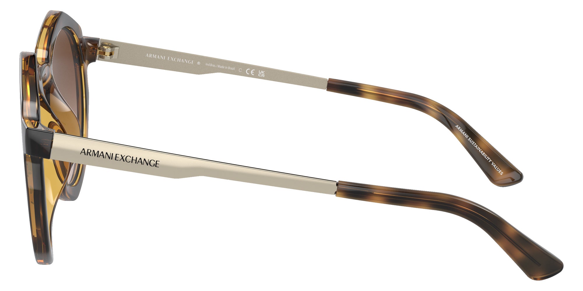 ARMANI EXCHANGE AX4132SU 821313 51 - Shiny Havana / Gradient Brown #id:ax4132su821313_s:100110