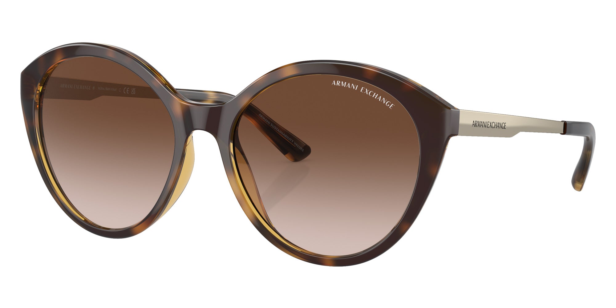 ARMANI EXCHANGE AX4134S 821313 55 - Shiny Havana #id:ax4134s821313_s:100105