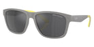 ARMANI EXCHANGE AX4135S 81806G 59 - Matte Gray / Gray Mirrored Silver #id:ax4135s81806g_s:100105
