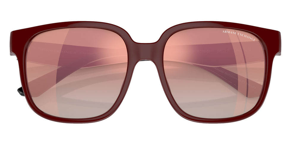 ARMANI EXCHANGE AX4136SU 82986F 56 - Shiny Bordeaux / Gradient Pink Mirrored Pink #id:ax4136su82986f_s:100120