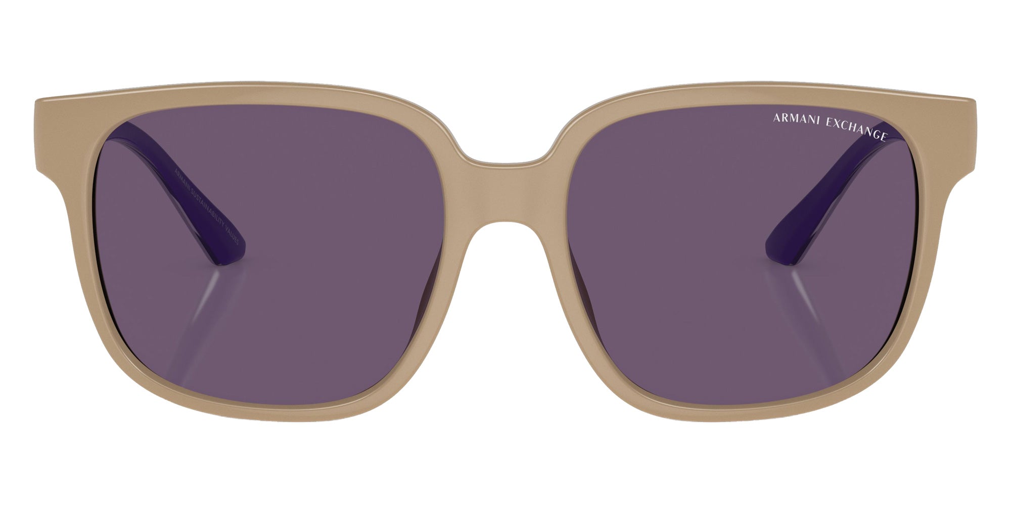 ARMANI EXCHANGE AX4136SU 83421A 56 - Shiny Tundra / Violet #id:ax4136su83421a_s:100100