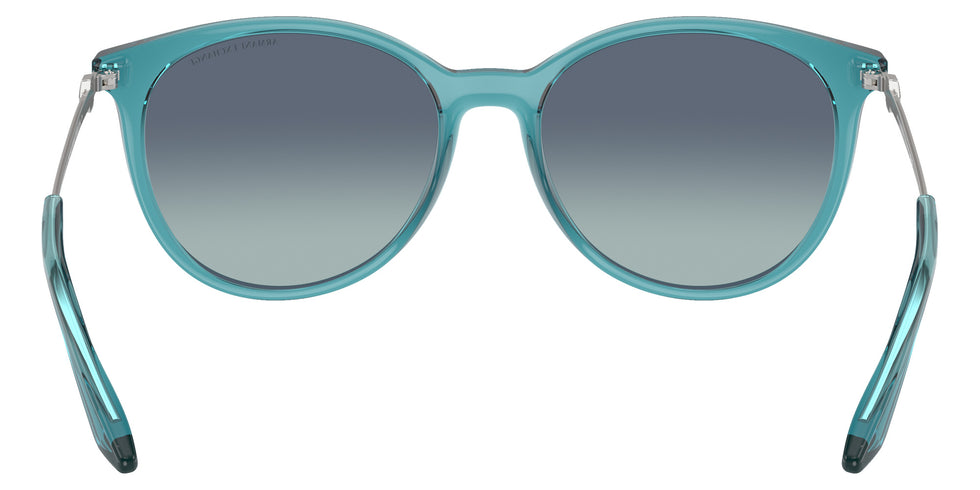 ARMANI EXCHANGE AX4140S 82374S 55 - Shiny Transparent Petroleum / Azure Gradient Dark Blue #id:ax4140s82374s_s:100115