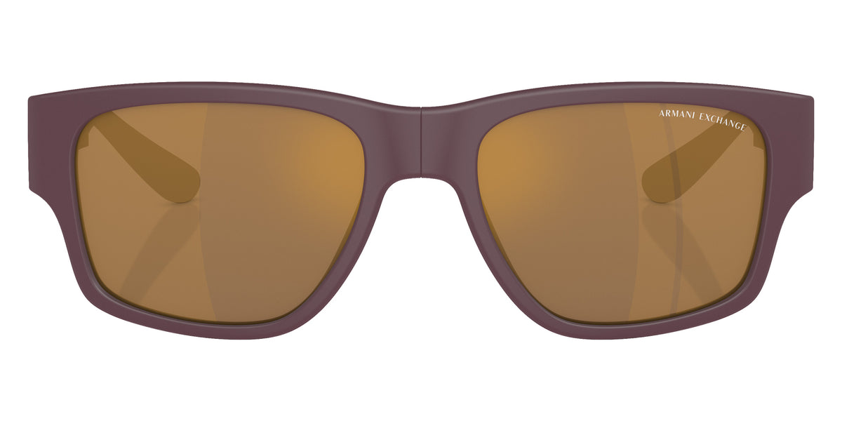 ARMANI EXCHANGE AX4141SU 8347F9 56 - Matte Bordeaux / Brown Mirrored Bronze #id:ax4141su8347f9_s:100100