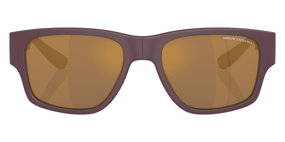 ARMANI EXCHANGE AX4141SU 8347F9 56 - Matte Bordeaux / Brown Mirrored Bronze #id:ax4141su8347f9_s:100100