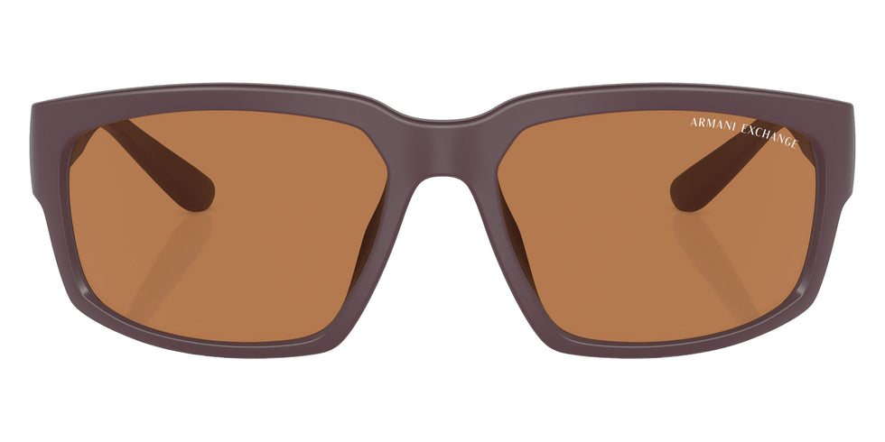 ARMANI EXCHANGE AX4142SU 834773 61 - Matte Bordeaux / Brown #id:ax4142su834773_s:100100