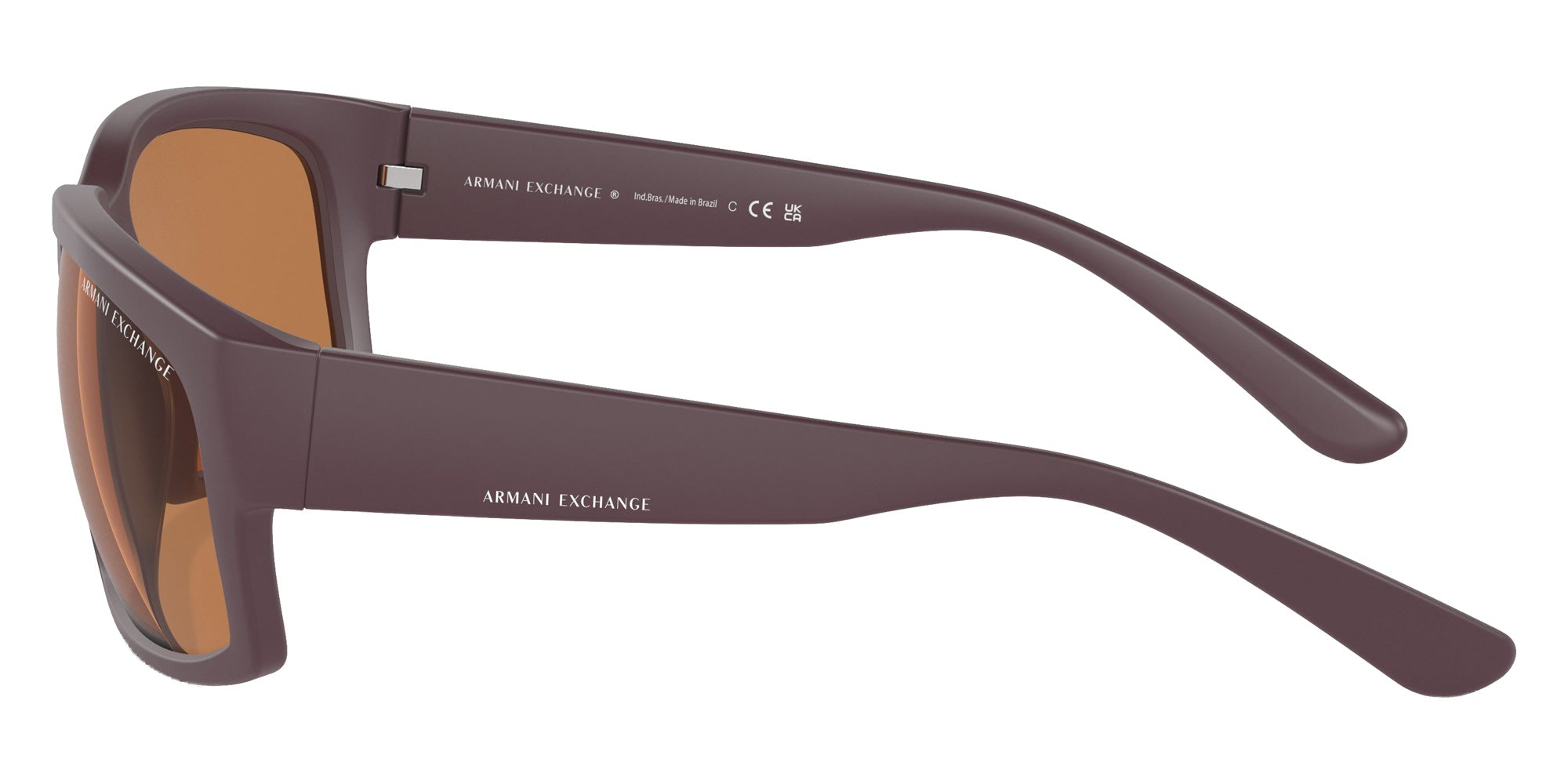 ARMANI EXCHANGE AX4142SU 834773 61 - Matte Bordeaux / Brown #id:ax4142su834773_s:100110