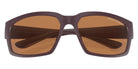 ARMANI EXCHANGE AX4142SU 834773 61 - Matte Bordeaux / Brown #id:ax4142su834773_s:100120