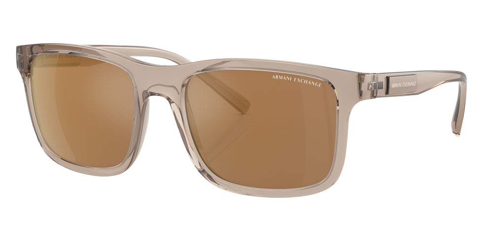 ARMANI EXCHANGE AX4145S 83445A 57 - Shiny Transparent Brown #id:ax4145s83445a_s:100105