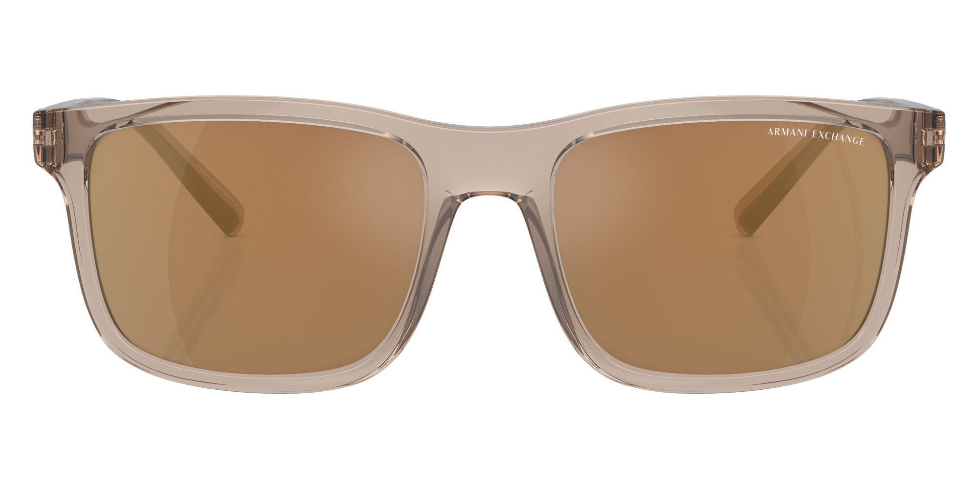 ARMANI EXCHANGE AX4145S 83445A 57 - Shiny Transparent Brown #id:ax4145s83445a_s:100120