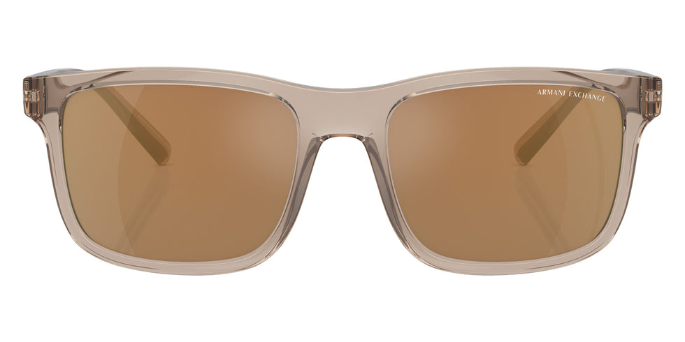 ARMANI EXCHANGE AX4145S 83445A 57 - Shiny Transparent Brown #id:ax4145s83445a_s:100120