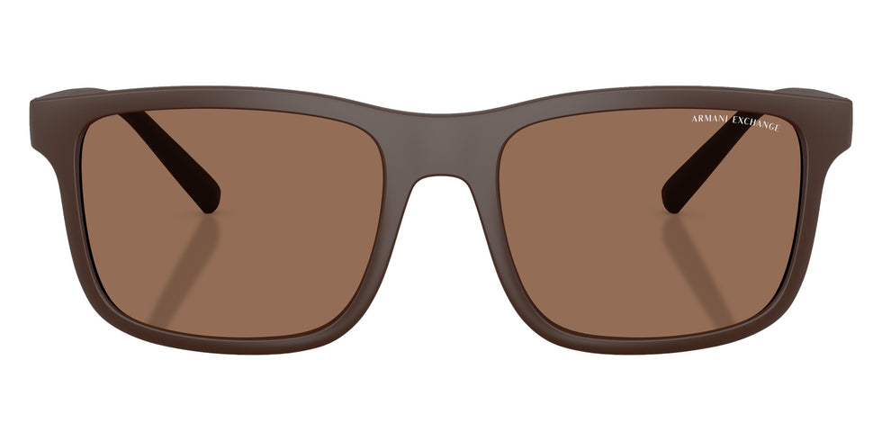 ARMANI EXCHANGE AX4145S 841273 57 - Matte Brown / Dark Brown #id:ax4145s841273_s:100100