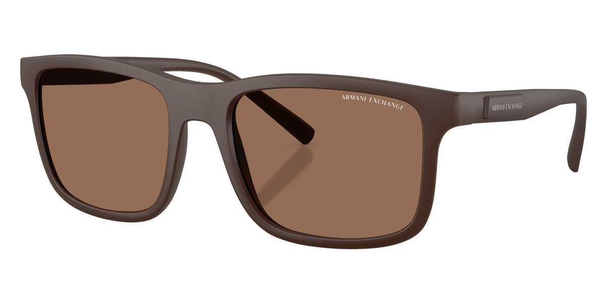 ARMANI EXCHANGE AX4145S 841273 57 - Matte Brown / Dark Brown #id:ax4145s841273_s:100105
