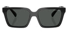 ARMANI EXCHANGE AX4147S 835687 56 - Shiny Transparent Gray / Dark Gray #id:ax4147s835687_s:102100