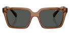 ARMANI EXCHANGE AX4147S 835887 56 - Shiny Transparent Brown / Dark Gray #id:ax4147s835887_s:104100