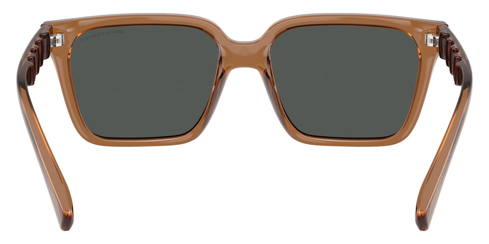 ARMANI EXCHANGE AX4147S 835887 56 - Shiny Transparent Brown / Dark Gray #id:ax4147s835887_s:104115