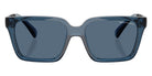 ARMANI EXCHANGE AX4147S 840180 56 - Shiny Transparent Blue / Dark Blue #id:ax4147s840180_s:106100