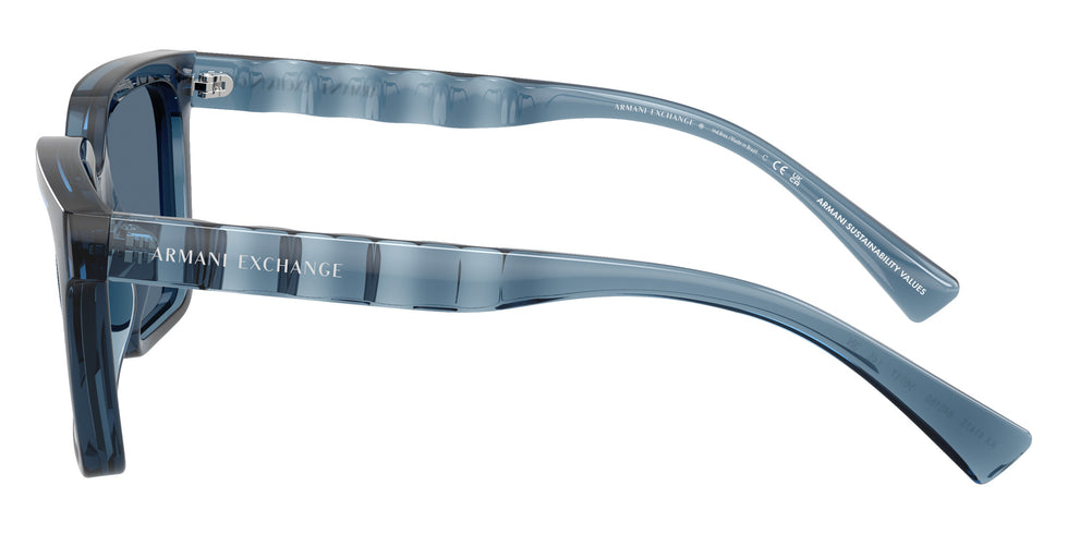ARMANI EXCHANGE AX4147S 840180 56 - Shiny Transparent Blue / Dark Blue #id:ax4147s840180_s:106110
