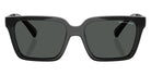 ARMANI EXCHANGE AX4147SF 835687 56 - Shiny Transparent Gray / Dark Gray #id:ax4147sf835687_s:102100