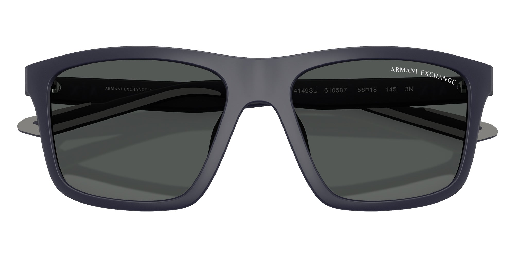 ARMANI EXCHANGE AX4149SU 610587 56 - Matte Dark Blue / Dark Gray #id:ax4149su610587_s:100120