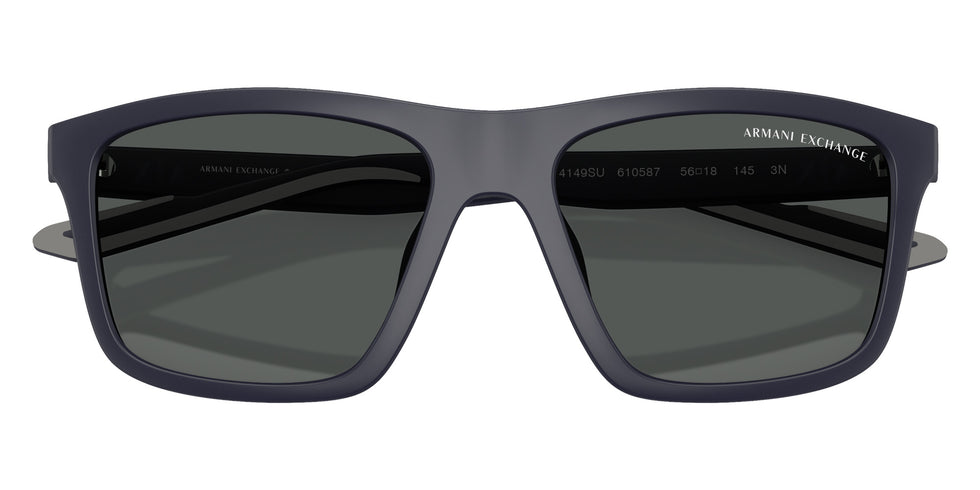 ARMANI EXCHANGE AX4149SU 610587 56 - Matte Dark Blue / Dark Gray #id:ax4149su610587_s:100120