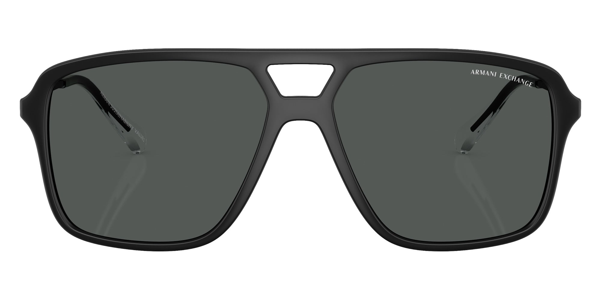 ARMANI EXCHANGE AX4150SU Aviator Sunglasses | EyeOns.com