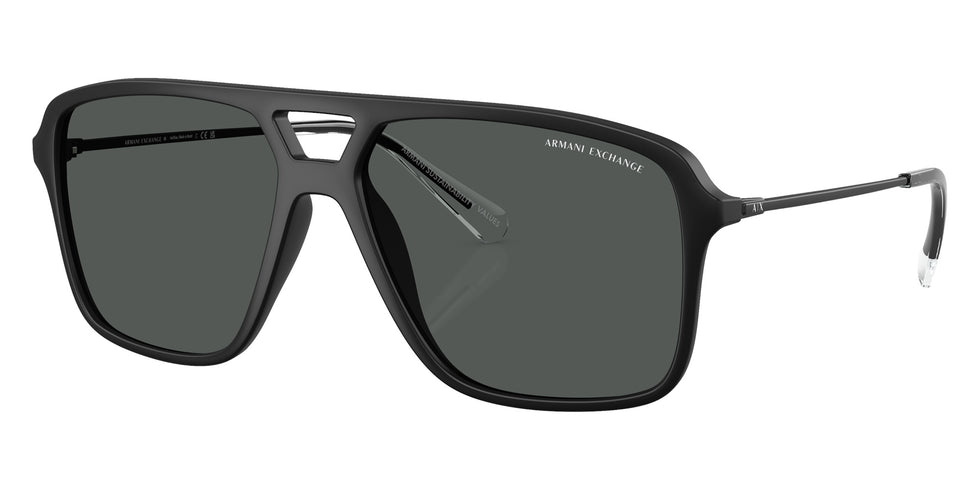 ARMANI EXCHANGE AX4150SU 805887 59 - Matte Black / Dark Gray #id:ax4150su805887_s:100105