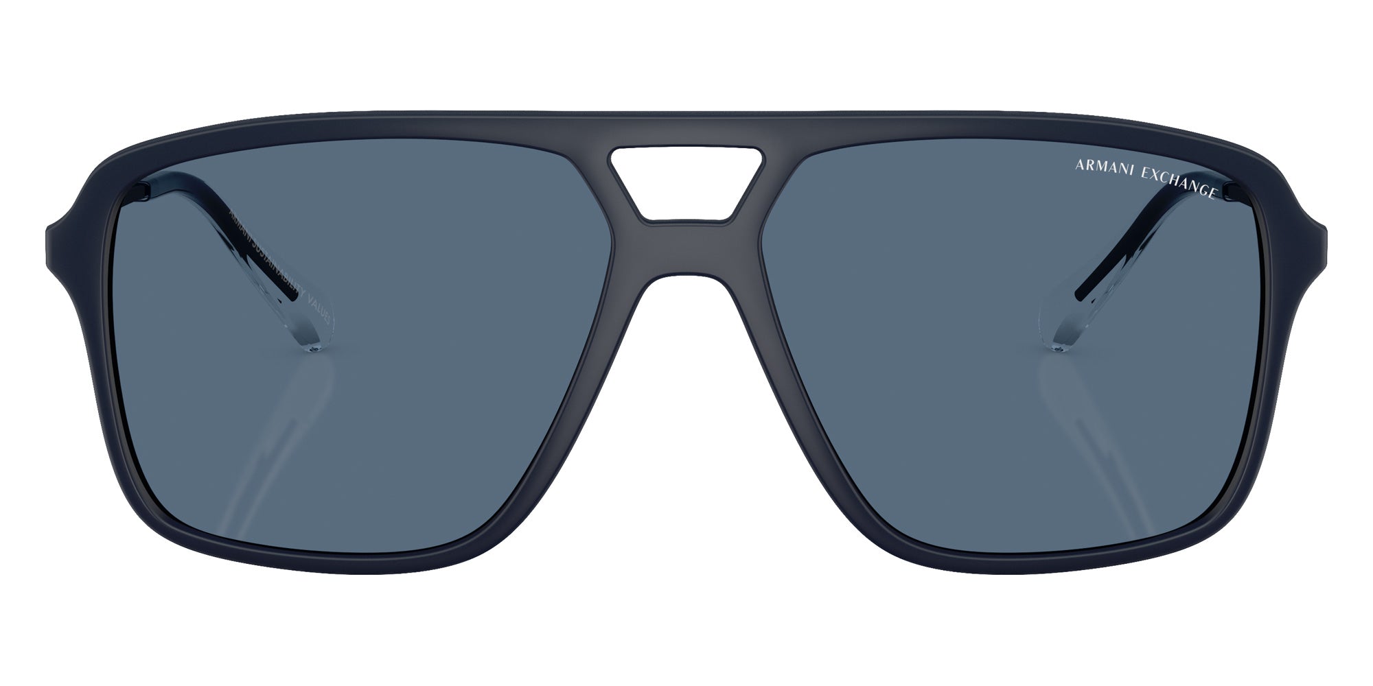 ARMANI EXCHANGE AX4150SU Aviator Sunglasses | EyeOns.com