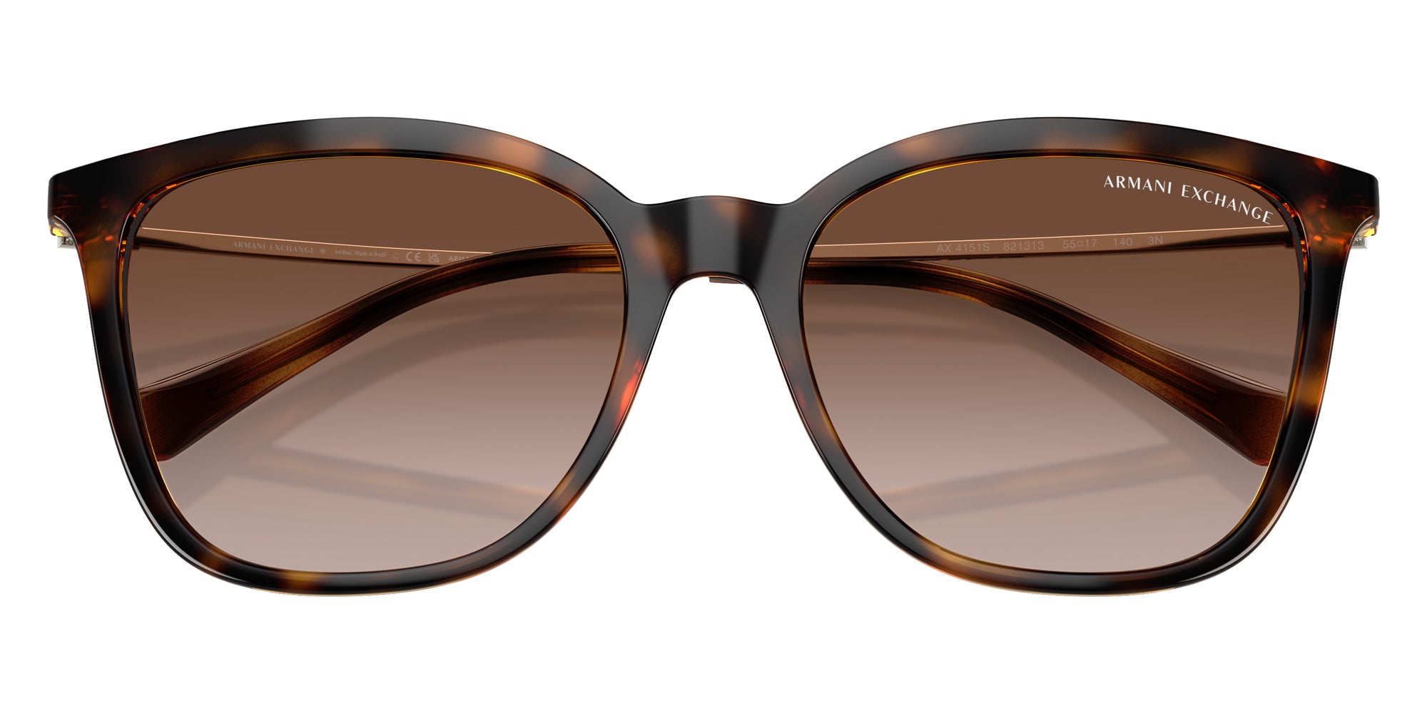 ARMANI EXCHANGE AX4151S 821313 55 - Shiny Havana / Brown Gradient Dark Brown #id:ax4151s821313_s:102120