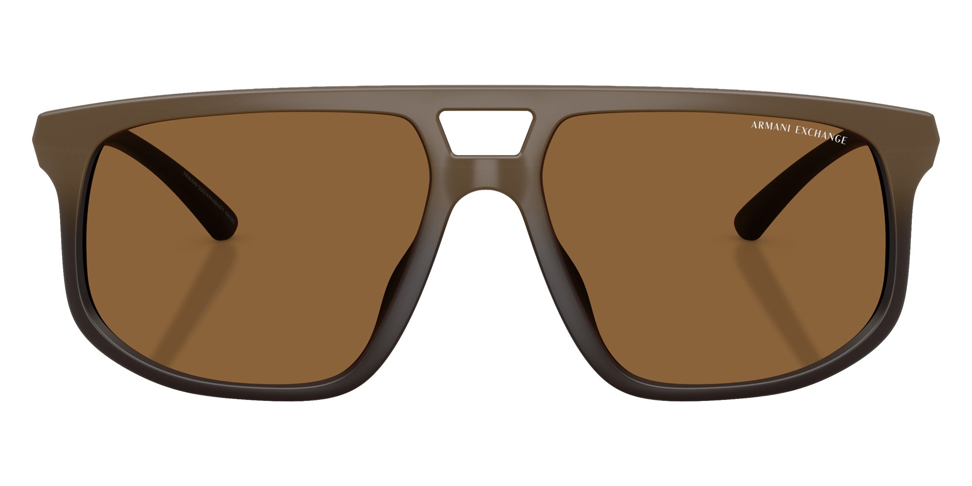 ARMANI EXCHANGE AX4161SU 839173 58 - Matte Brown Gradient / Brown #id:ax4161su839173_s:100100
