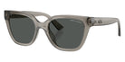 ARMANI EXCHANGE AX4164SU 839487 53 - Shiny Transparent Gray / Dark Gray #id:ax4164su839487_s:100105