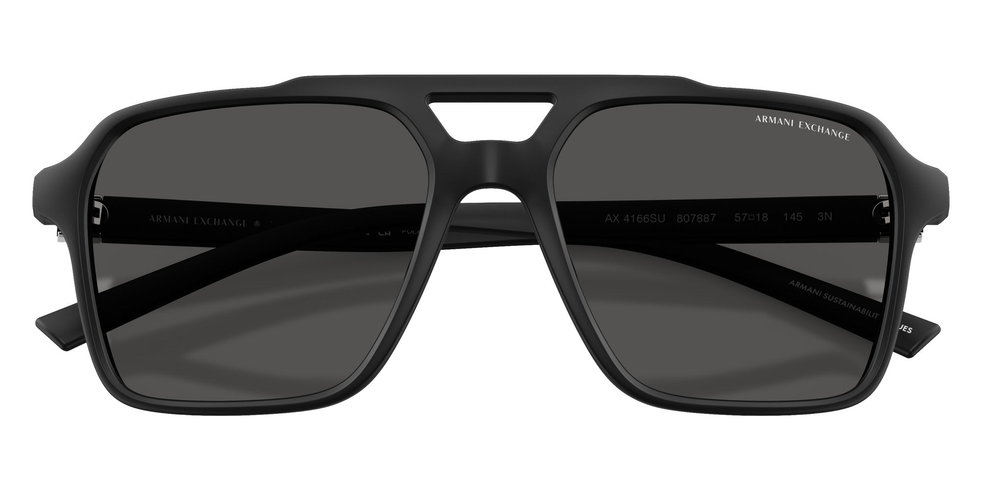 ARMANI EXCHANGE AX4166SU 807887 57 - Matte Black #id:ax4166su807887_s:100100