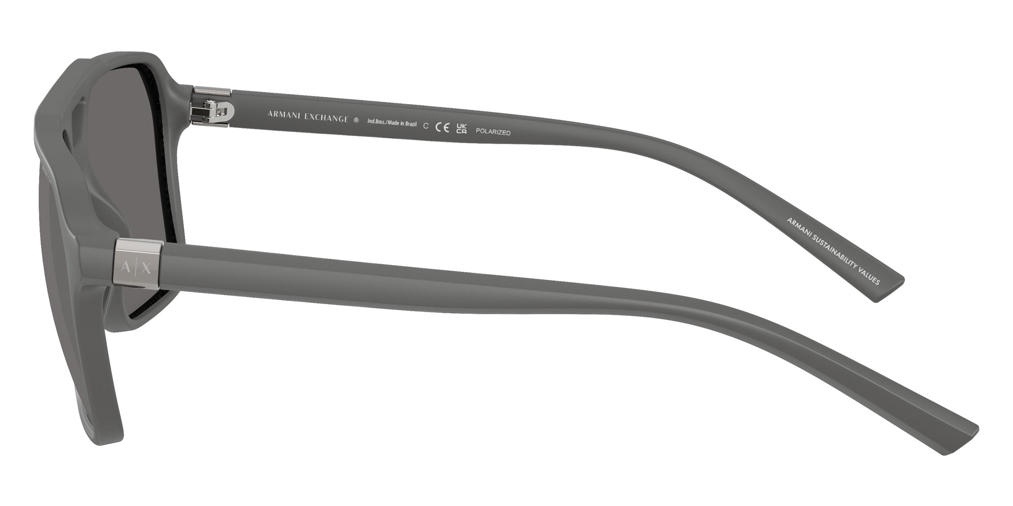 ARMANI EXCHANGE AX4166SU Aviator Sunglasses | EyeOns.com