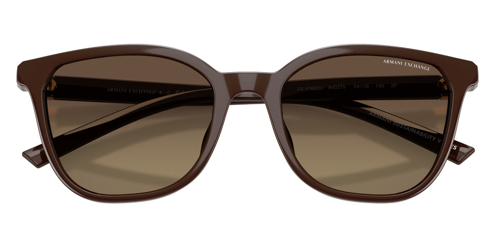 ARMANI EXCHANGE AX4168SU 8402T5 54 - Shiny Dark Brown #id:ax4168su8402t5_s:106100
