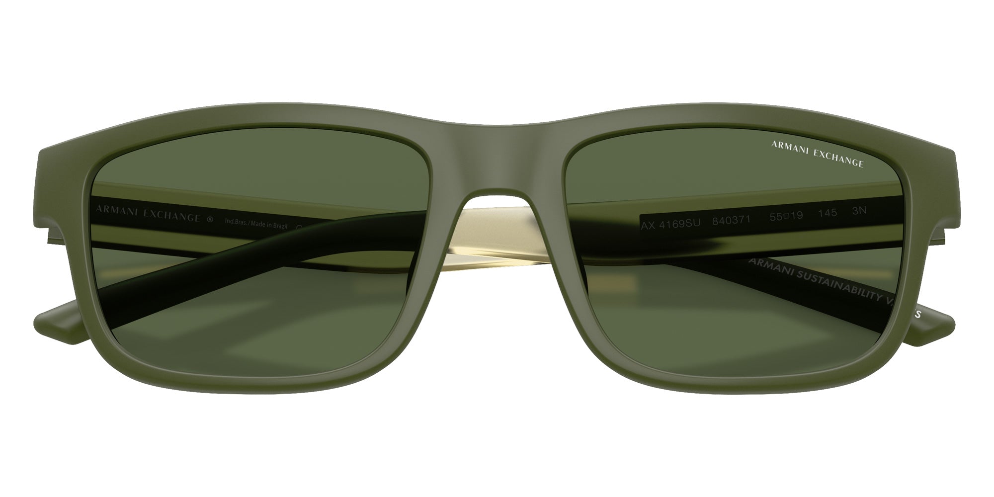 ARMANI EXCHANGE AX4169SU 840371 55 - Matte Green #id:ax4169su840371_s:102100