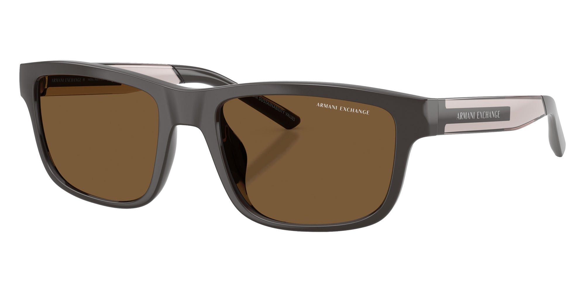 ARMANI EXCHANGE AX4169SU 840573 55 - Shiny Brown #id:ax4169su840573_s:106105